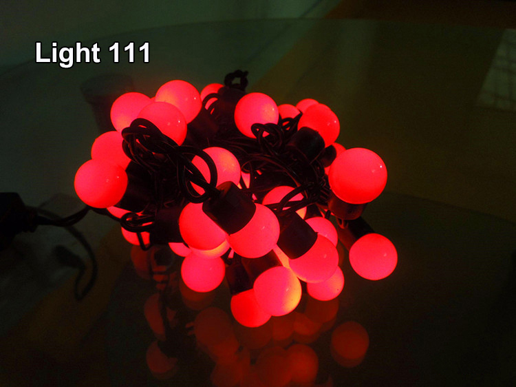 ไฟเชอรี่ LED สีแดง