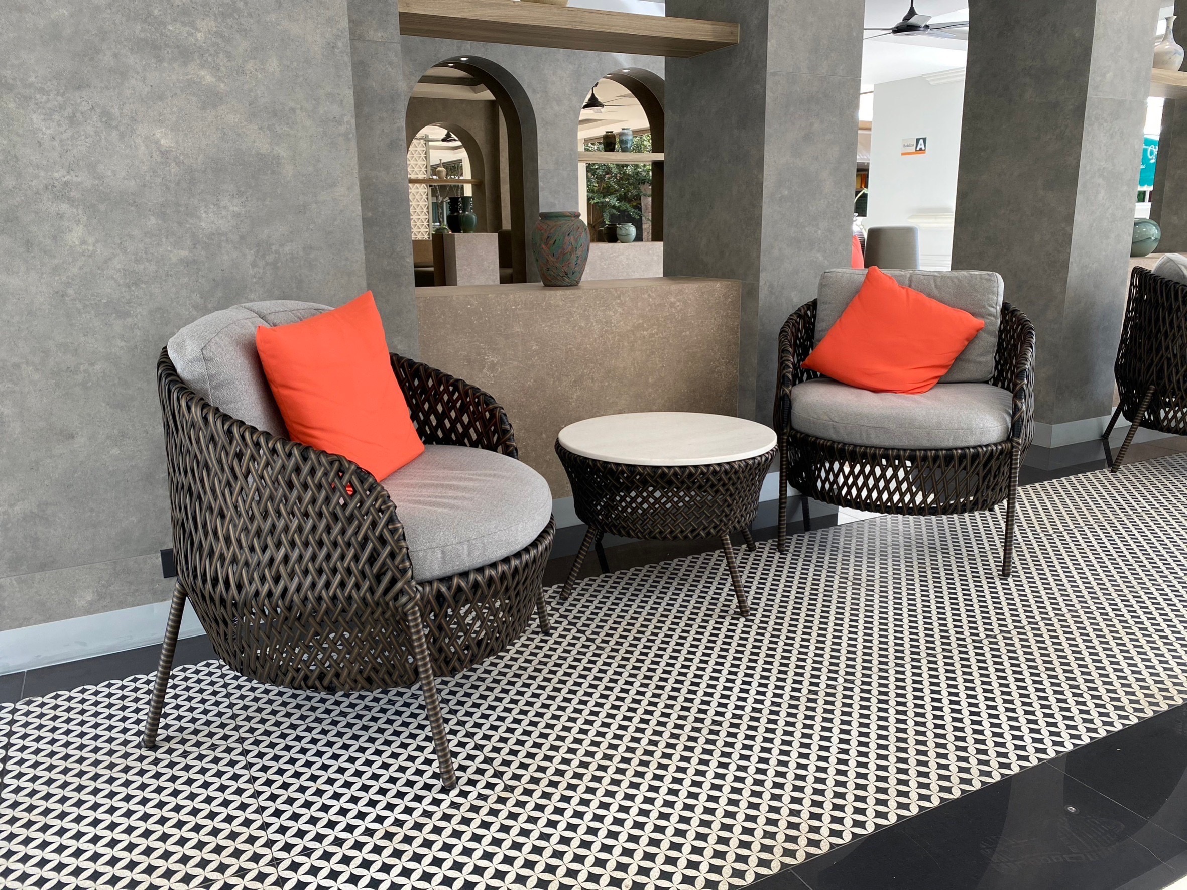 เก้าอี้หวายสาน เก้าอี้ในสวน Rattan Chair Woven rattan chair Woven chair Outdoor chair Garden chair 82