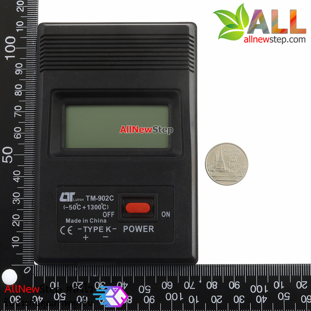 TM902C Portable Thermometer เครื่องวัดอุณหภูมิ K-Type -50 ถึง 1000 องศาเซลเซียส