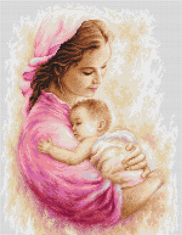 Luca-S Mother and Child (Pink)