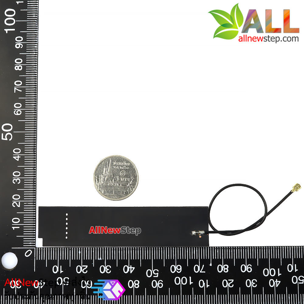 เสาอากาศ 433mhz สำหรับโมดูลสื่อสารความถี่ 433mhz LoRa module antenna กำลังส่ง 8dbi หัวต่อแบบ ipex