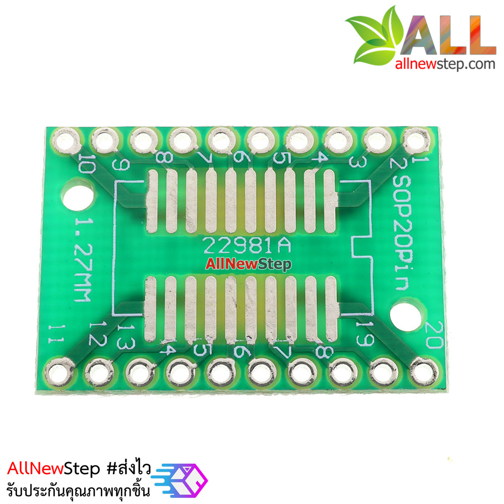 TSSOP20 SSOP20 MSOP20 SOP20 TURN DIP20 20pin IC adapter Socket / Adapter plate PCB Suitable for Ia socket