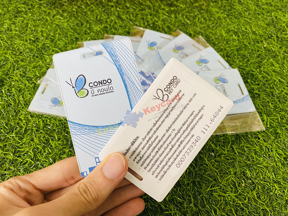 ค่าบริการสกีนบัตร 2 ด้าน (100 ใบ)