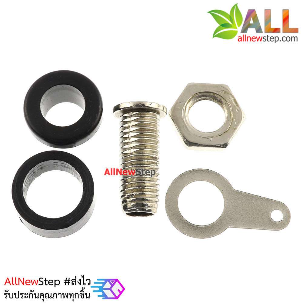 Banana socket banana plug 4MM banana head แจ๊กแบบกล้วย บานานาปลั๊ก ตัวเมียขนาด 4mm สีดำ