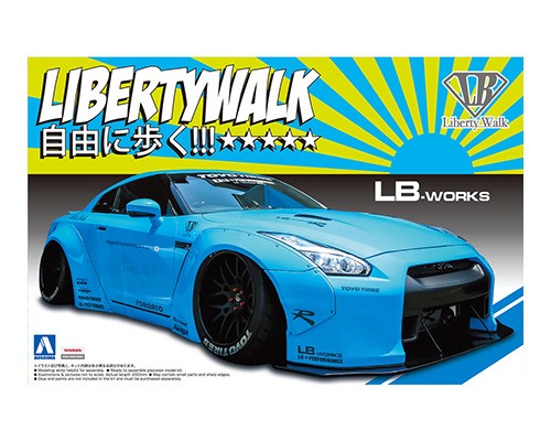 1/24 LIBERTY WALK LB WORKS R35 GT-R Ver.1