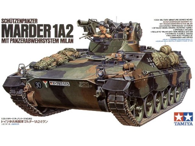 1/35 Bundeswehr SPz Marder 1A2 mit Panzerabwehrsystem Milan