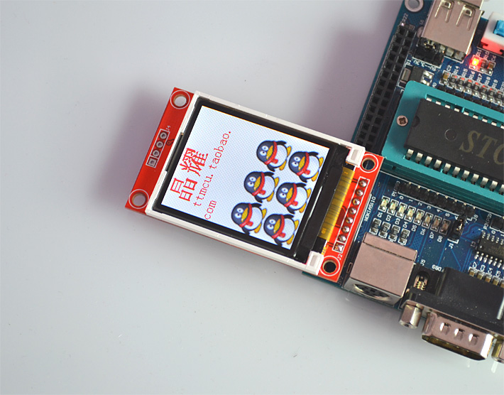 จอ TFT LCD ขนาด 1.8 นิ้ว พร้อมช่องเสียบ SD Card จอ 128x160 ไดรเวอร์ ST7735