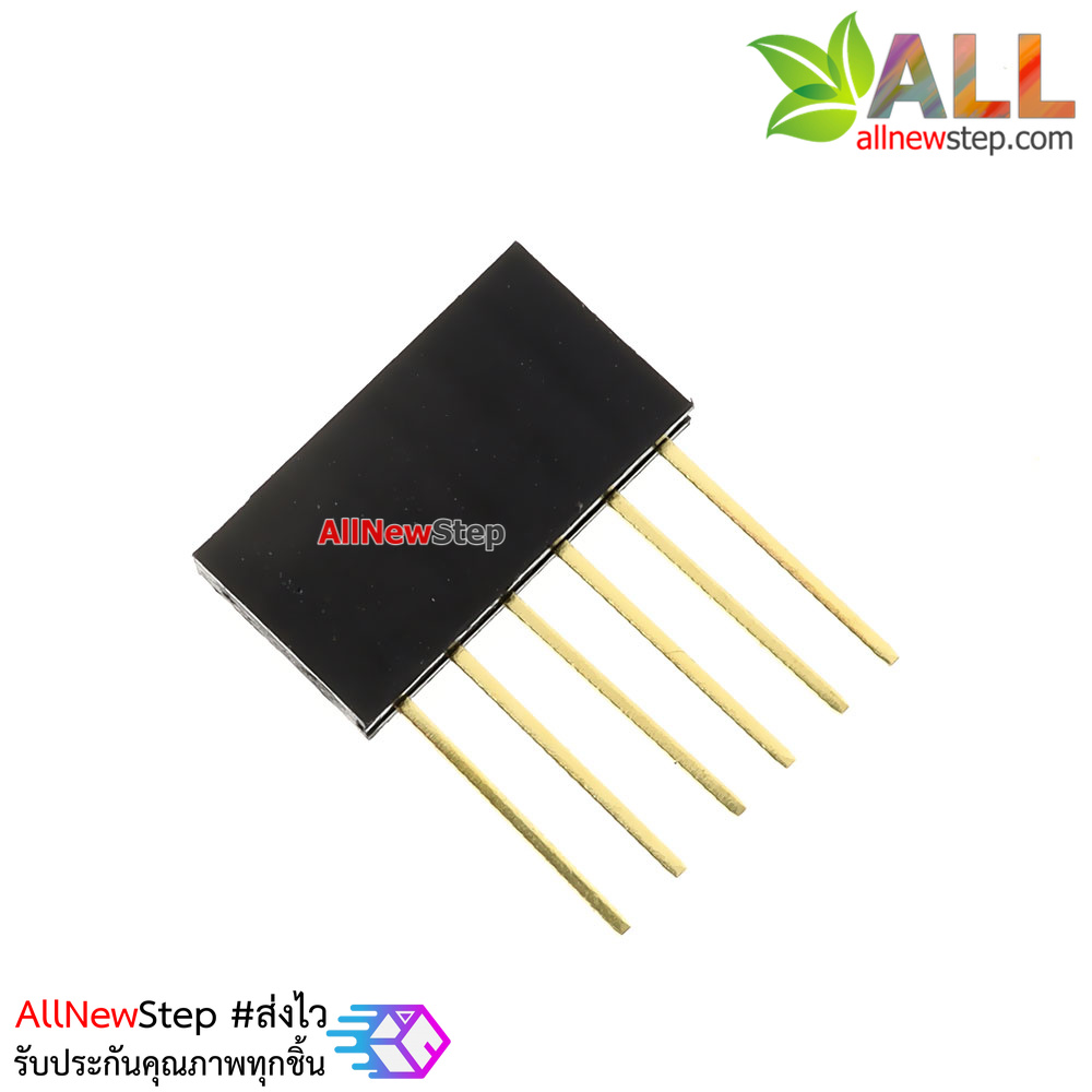 Stackable Header for arduino 2.54MM 6Pin 10MM Long Needle Female 1x6