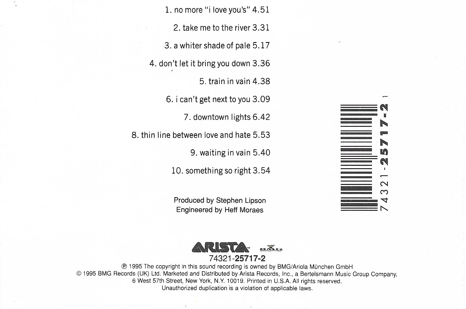 Used CD,Annie Lennox - Medusa (A+)(1995)(USA)