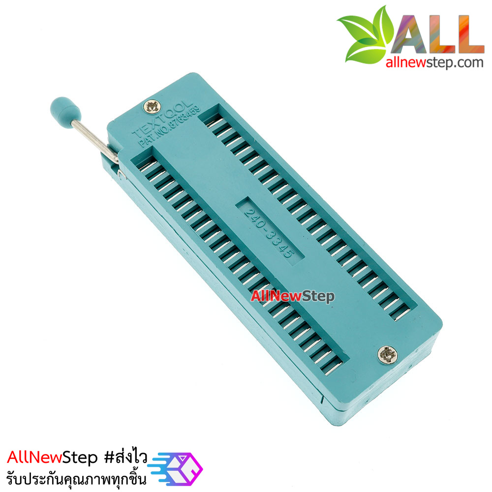 ZIF Socket 40 Pin Universal ZIF Dip IC Tester ซิฟซ็อคเกต อเนกประสงค์ สำหรับไอซีแบบดิพ 40