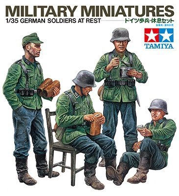1/35 GERMAN SOLDIERS AT REST
