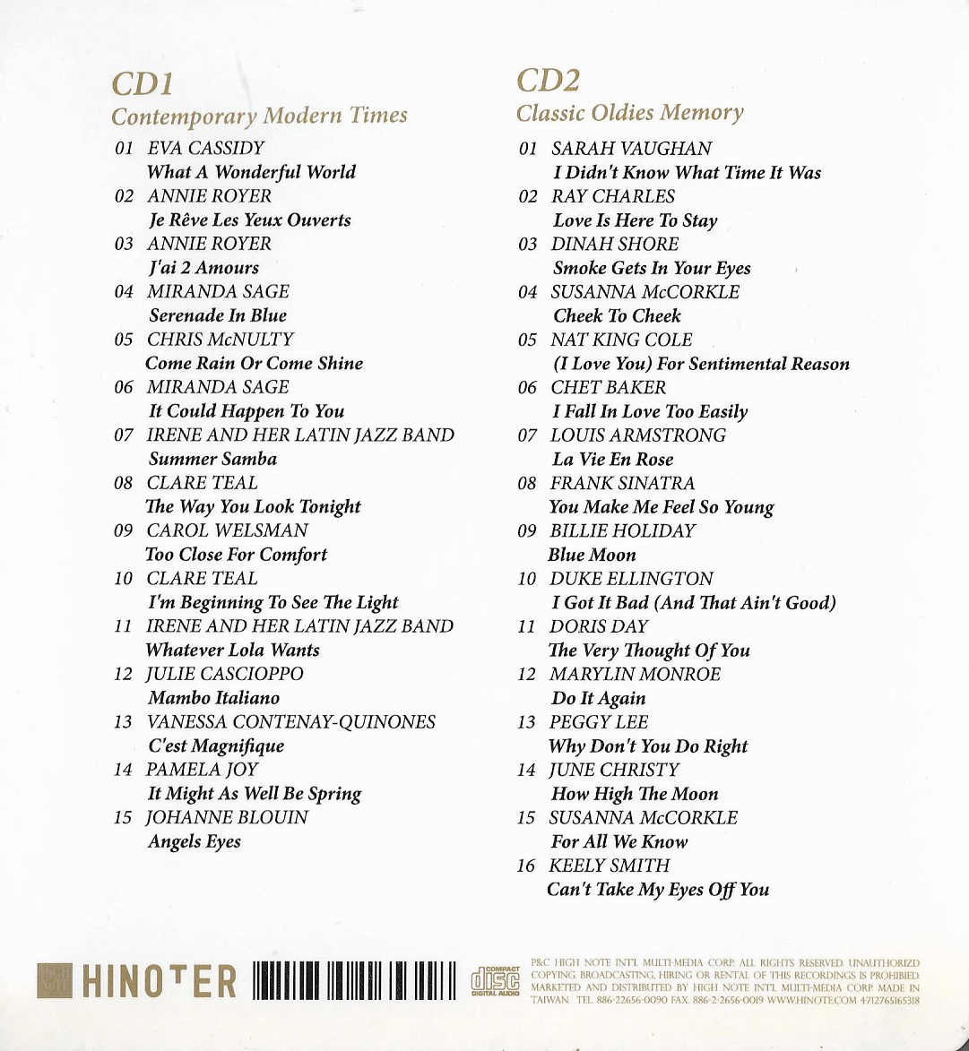 CD,Cinema Cafe 1 (2CD)(Various Artists)(Taiwan)