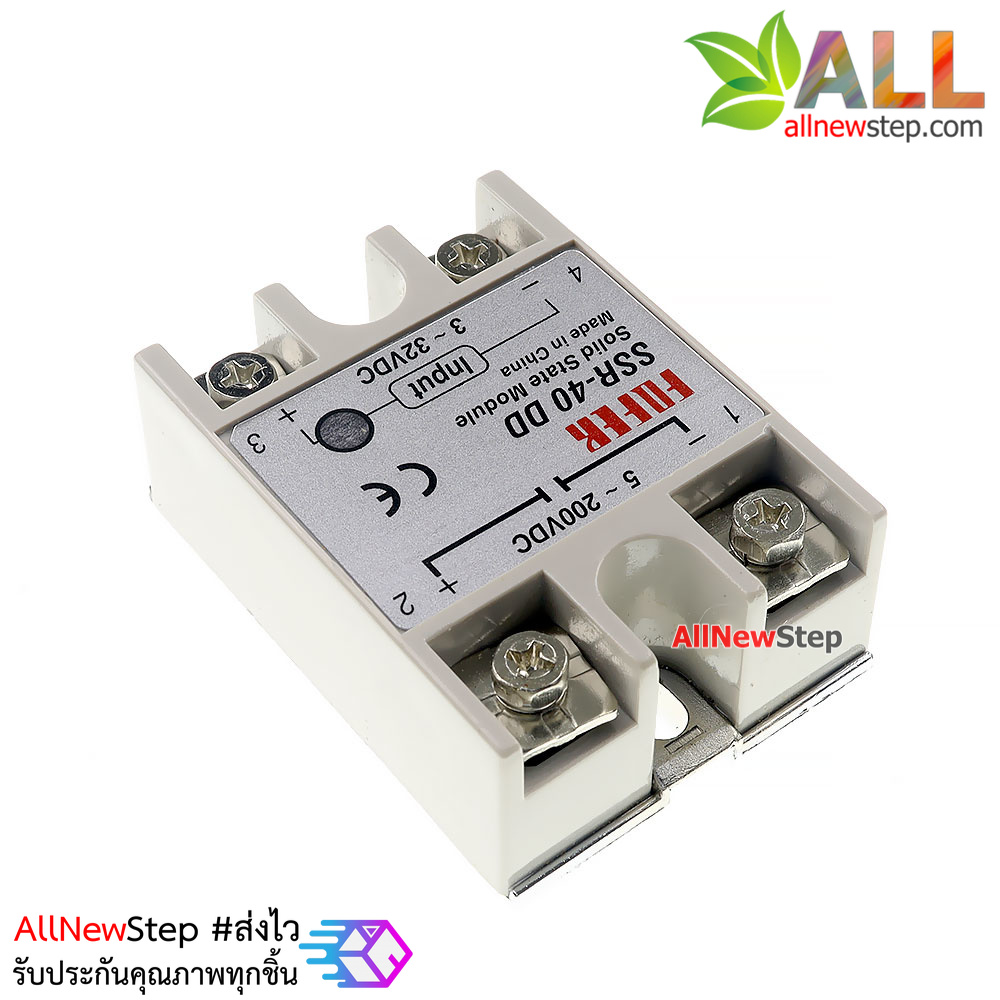 รีเลย์ Solid State Relay SSR-40DD 40A