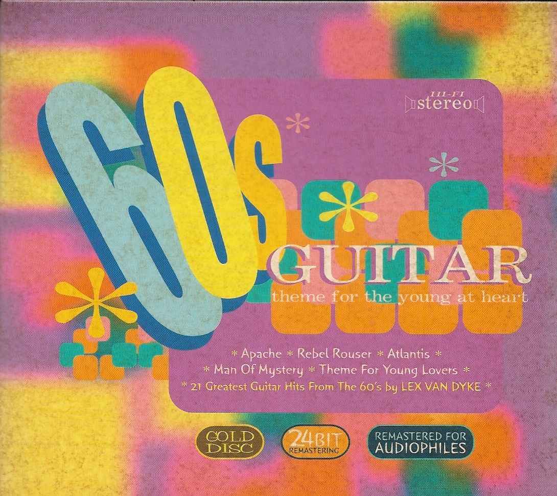 CD,Lex Vandyke - 60's Guitar them for the young at heart 21 Greatest(Gold CD)(Hi-End Audio)(instrumental)