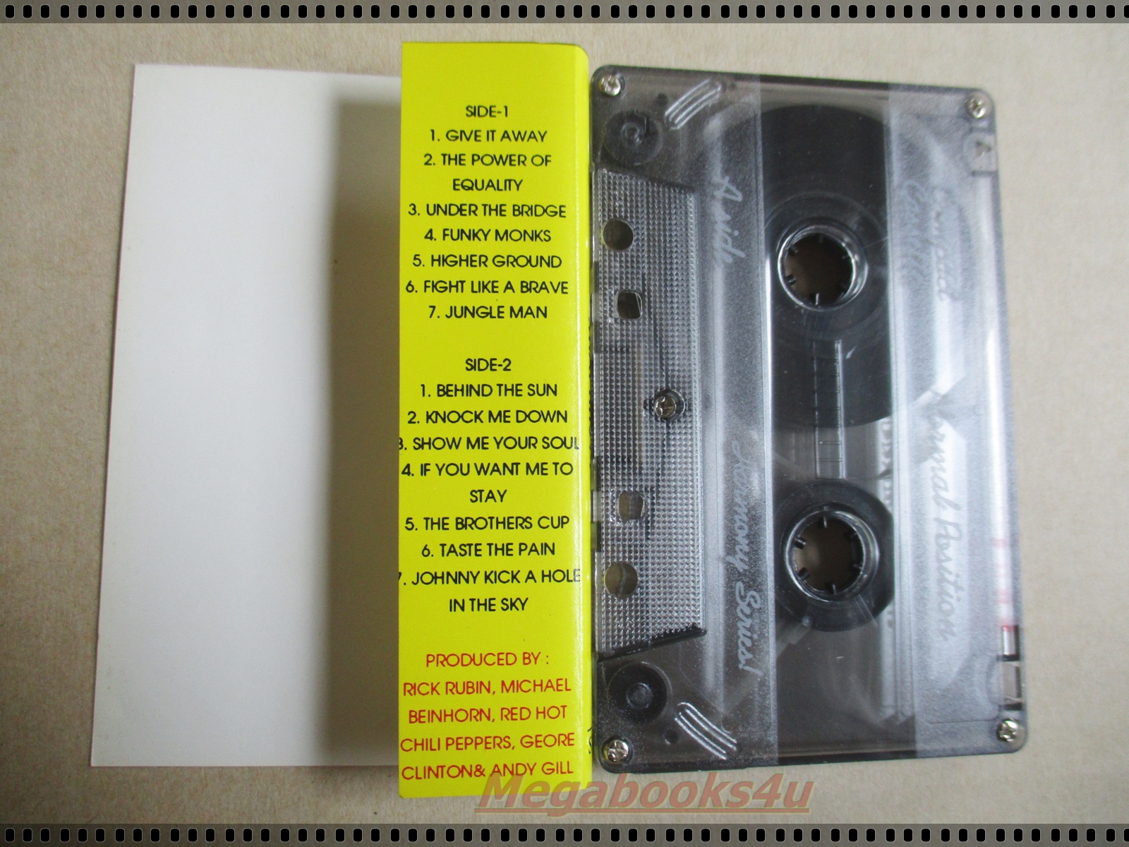 ขายเทปเพลงสากลเก่า RED HOT CHILI PEPPERS-WHAT HITS!