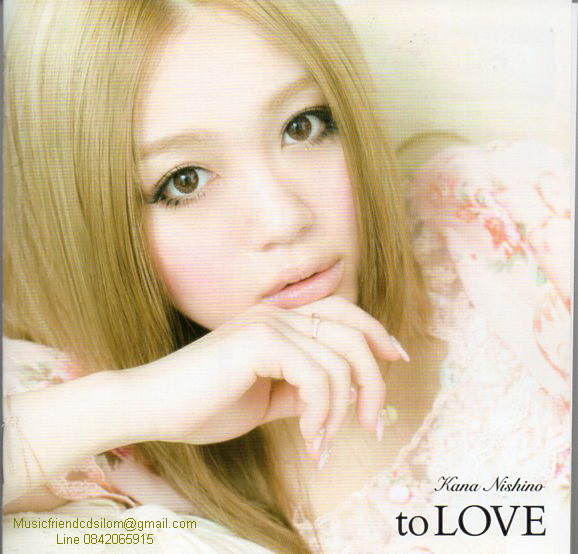 CD+DVD,Used,Kana Nishino - to LOVE(Japan)