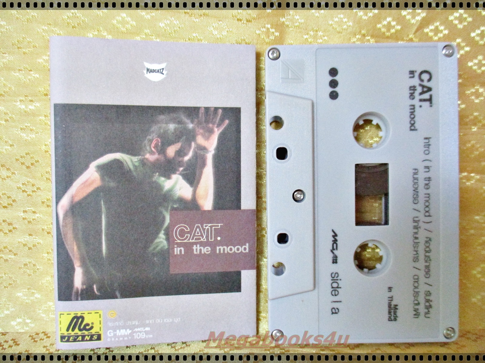 เทปเพลงไทยสากล จีรศักดิ์ ปานพุ่ม อัลบั้ม CAT. IN THE MOOD