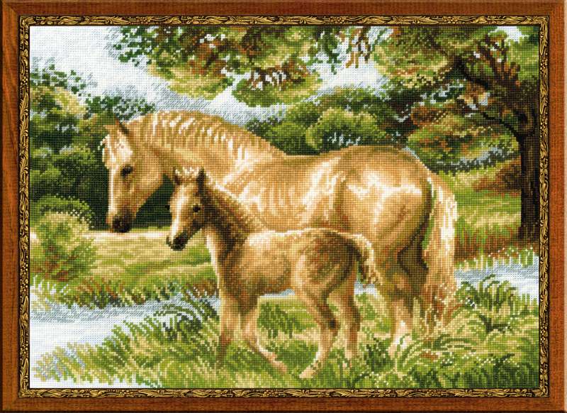 Riolis Horse with Foal