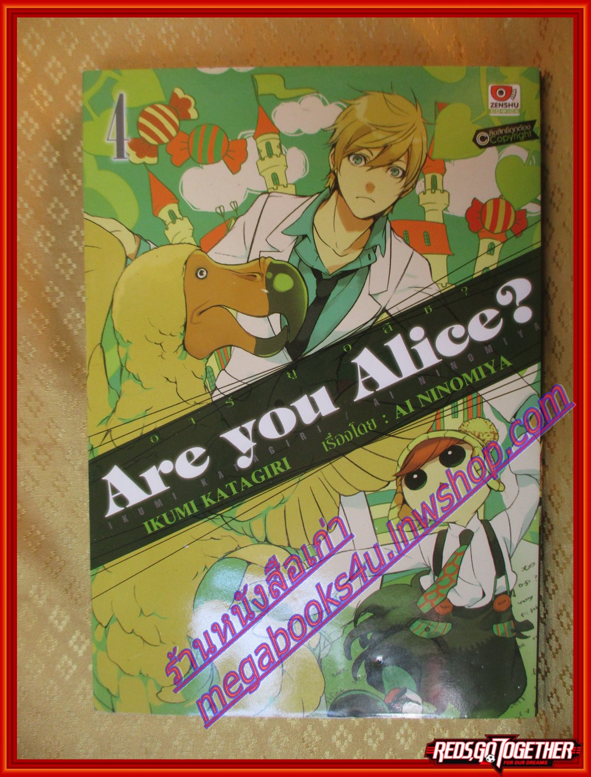 การ์ตูนบ้าน Are You Alice? เล่มที่04 เรื่อง Ai Ninomiya สนพ.ZENSHU (12เล่มจบ)