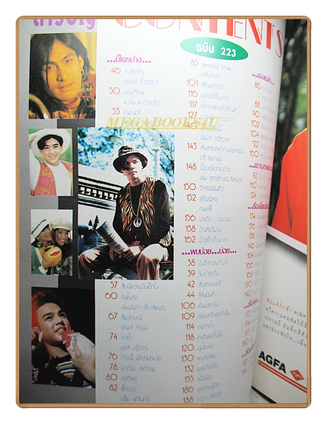 นิตยสารเธอกับฉัน เล่ม223 ปี2536 สภาพดี ปก จงเจตน์ วัชรานนท์