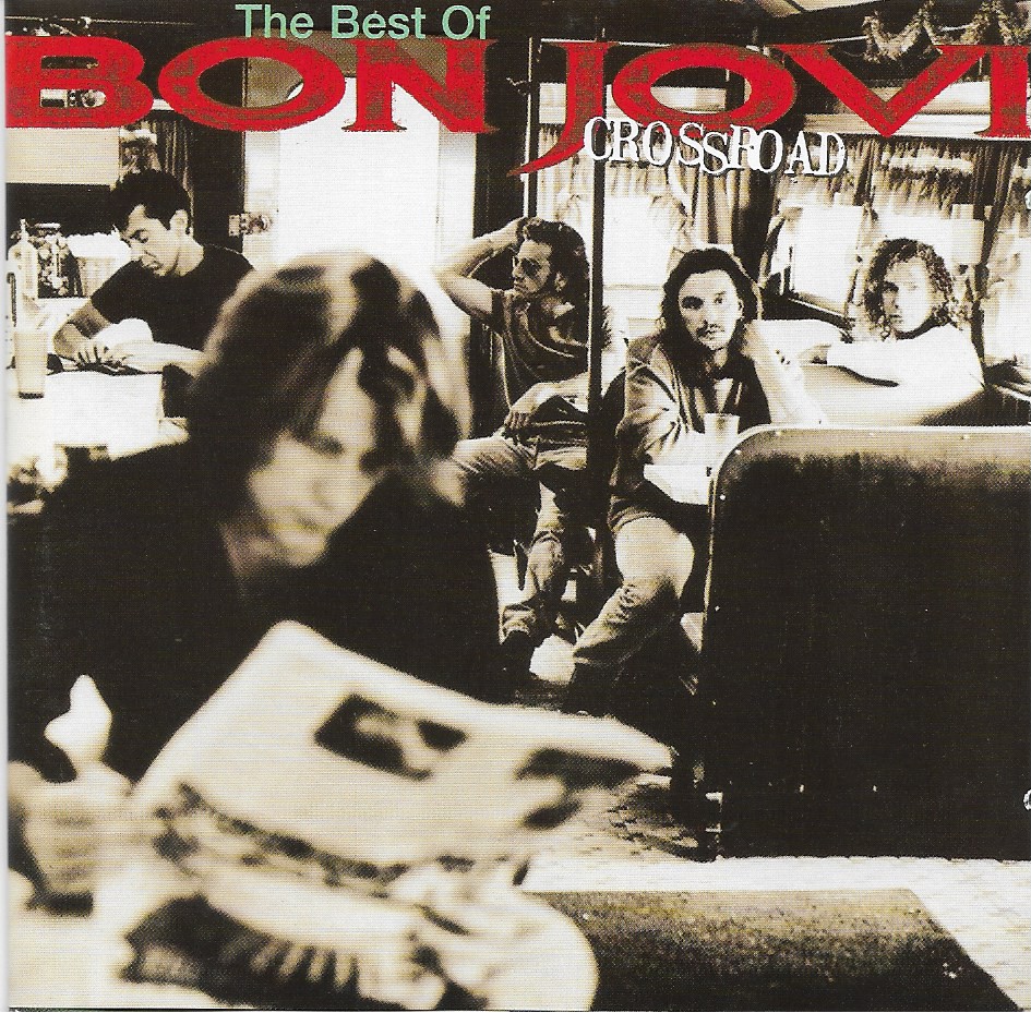 Used CD,Bon Jovi - Cross Road The Best Of Bon Jovi (A+)(1994)(France)