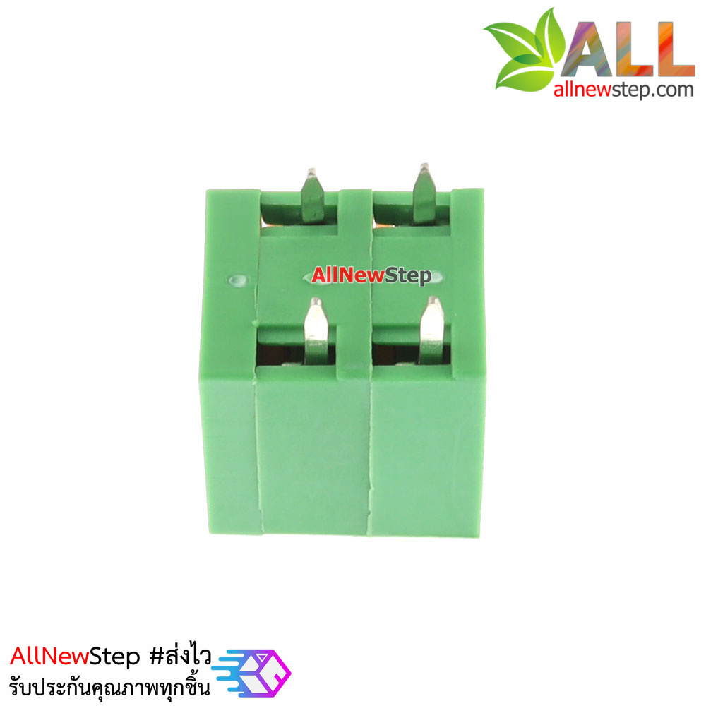 Terminal KF142V KF142R 5.08mm screw-free spring type PCB แบบ 2 ขาตรง