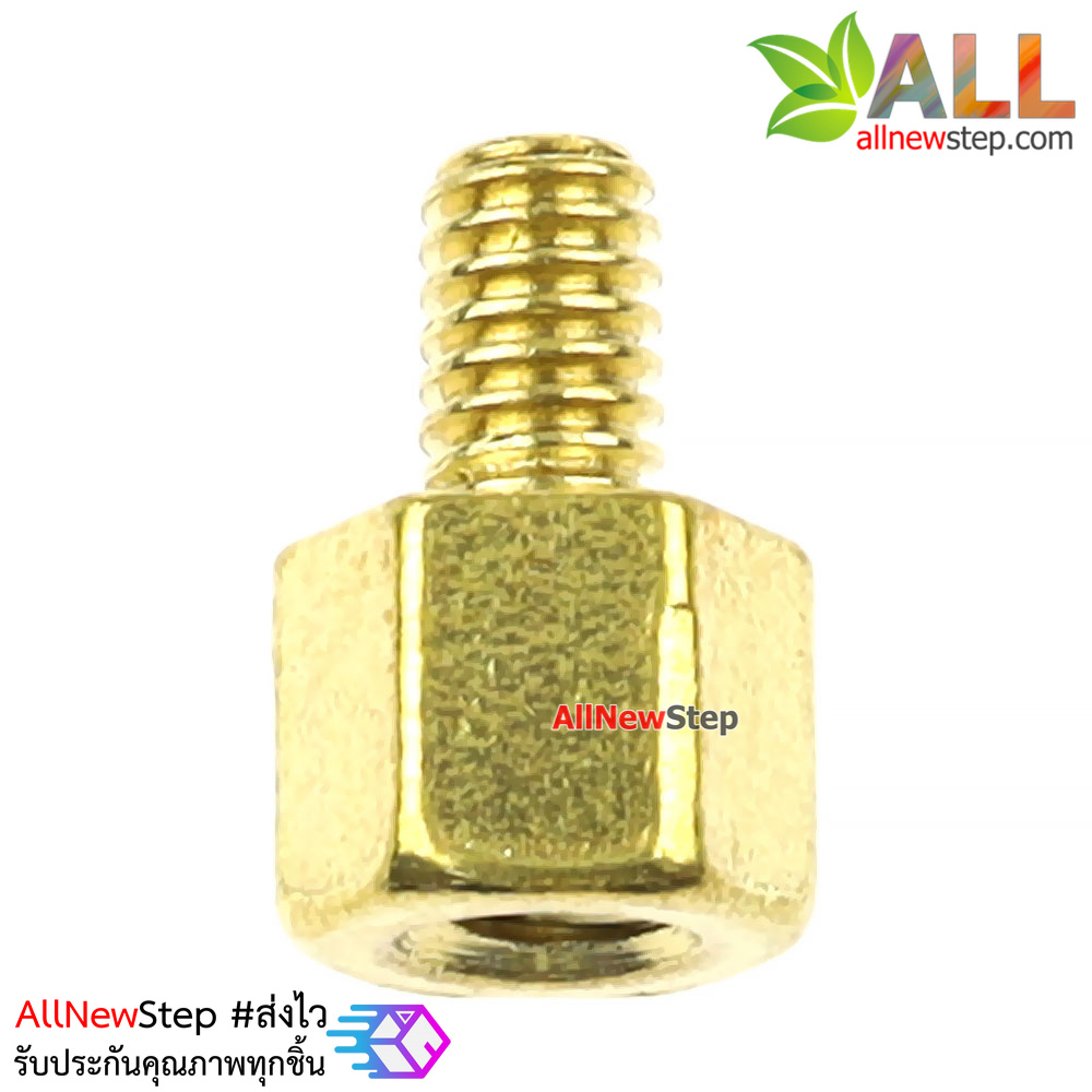 น็อต m2.5 ขนาด 4+4mm