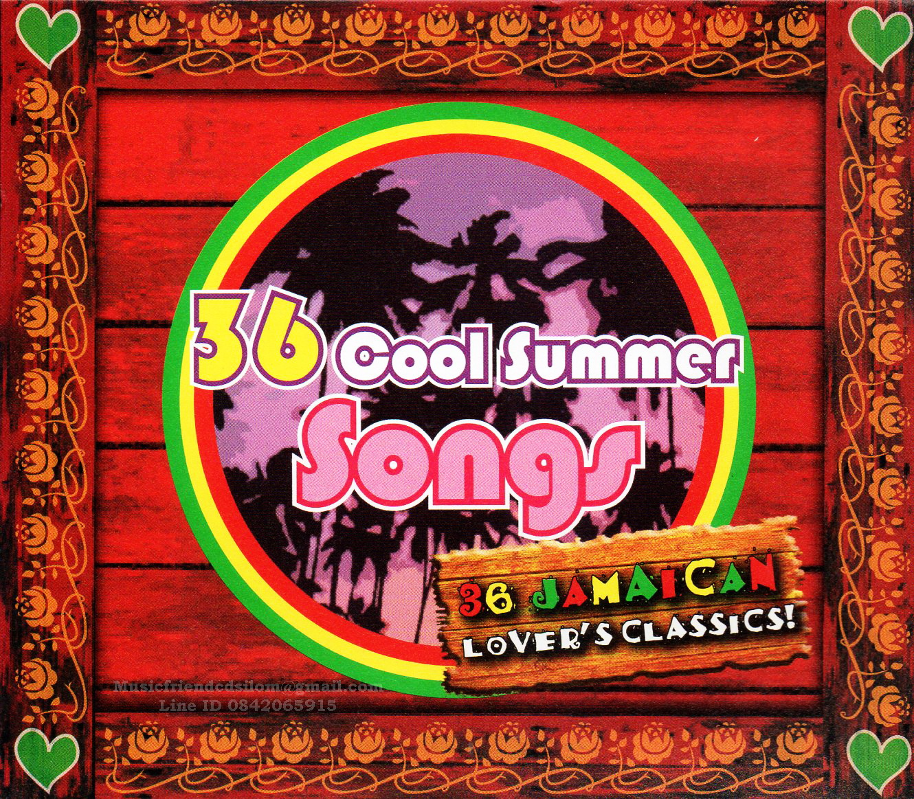 CD,36 Cool Summer Songs Jamaican Lover's Classics (2CD)(2003)(Various Artists)(Thai)