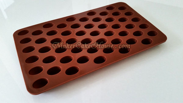 พิมพ์ซิลิโคนช็อคโกแล็ตขนาดจิ๋วน่ารัก