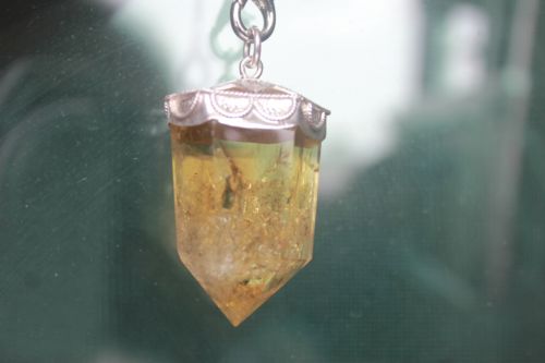 เพนดูลั่ม เยลโล่ควอตซ์ ( Lemon Yellow Quartz Pendulum )