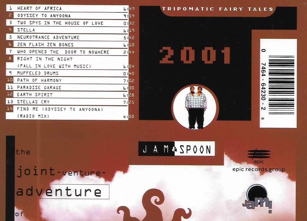 Used CD,Jam & Spoon - Tripomatic Fairytales 2001 (A)(1993)(Germany)