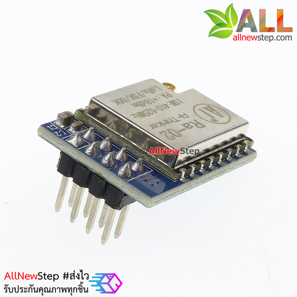 LoRa SX1278 LoRa wireless module 433MHz Ra-02 SPI Interface โมดูล LoRa SX1278 รุ่น Ra-02 433Mhz
