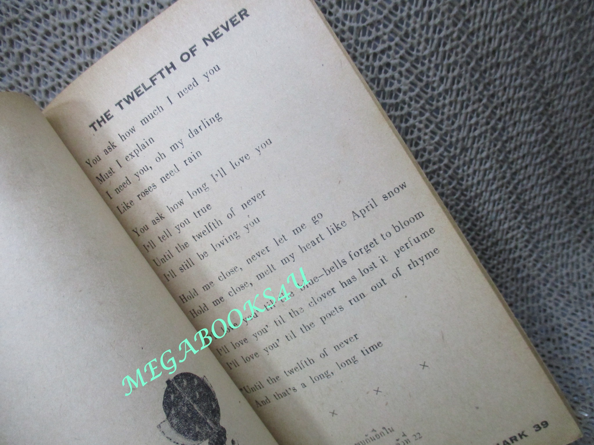 หนังสือเพลงเก่า SHARK CLUB ปี2514