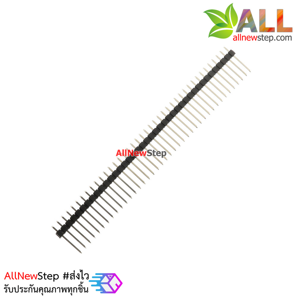 ก้างปลา 2.54mm แบบยาว 17mm 1x40pin long pin header 2.54mm 40p