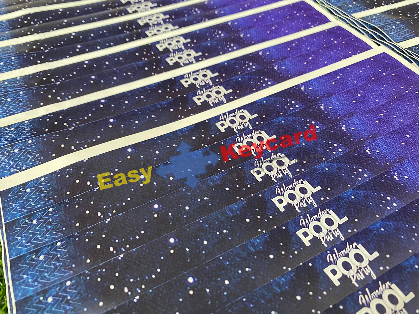 สายรัดข้อมือกระดาษกันน้ำ (สั่งผลิต)