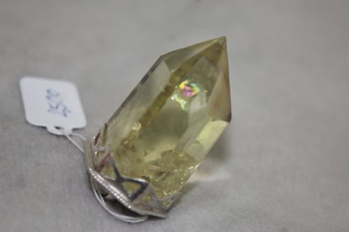 เพนดูลั่ม เยลโล่ควอตซ์ ( Lemon Yellow Quartz Pendulum )