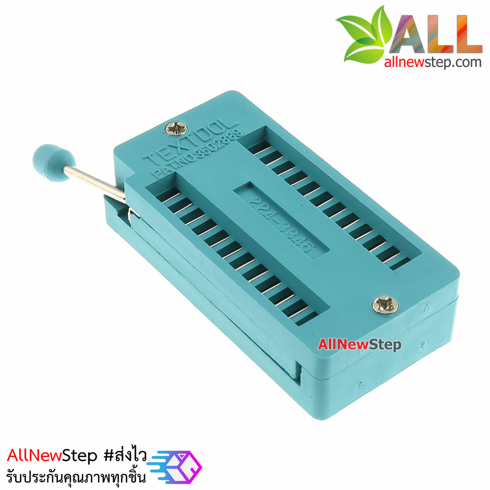 ZIF Socket Universal 24 ขา ซิฟซ็อกเก็ตสำหรับ IC 24 ขา