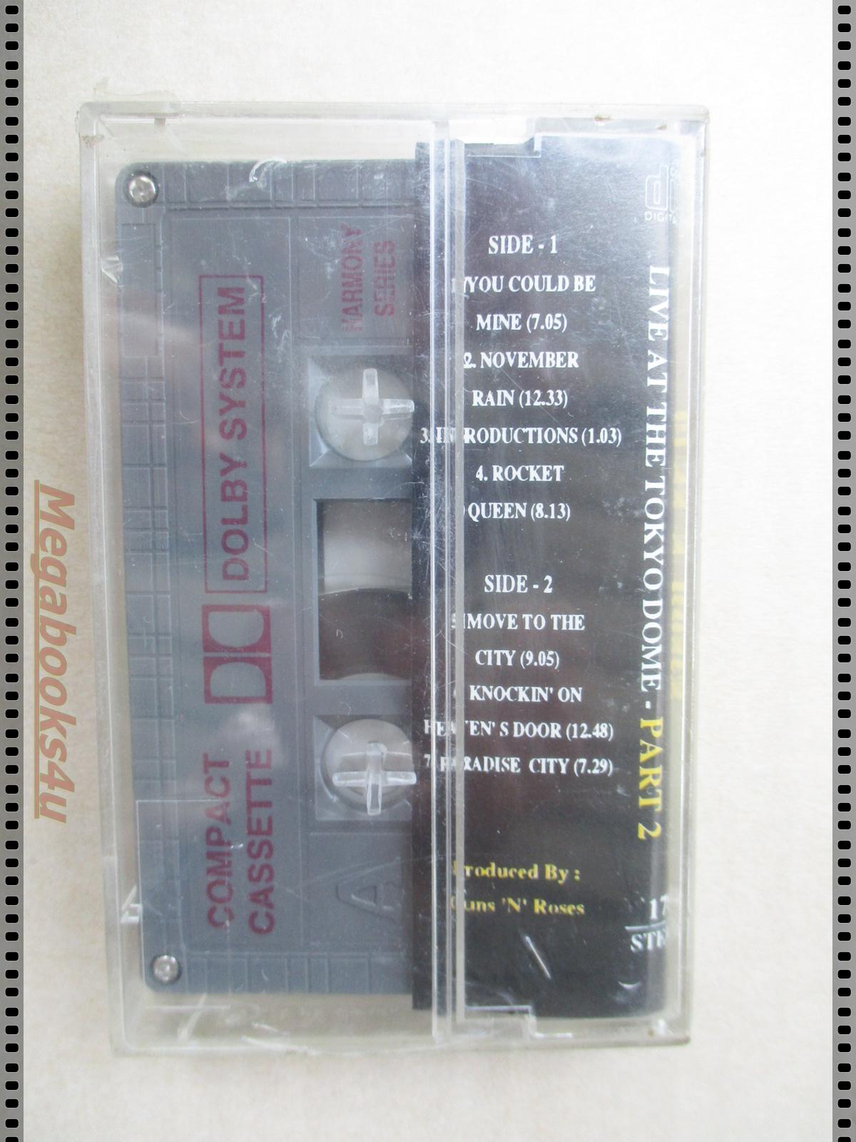 เทปเพลงสากล GUNS N' ROSES-LIVE AT THE TOKYO DOME PART2 มือ1ในซีล