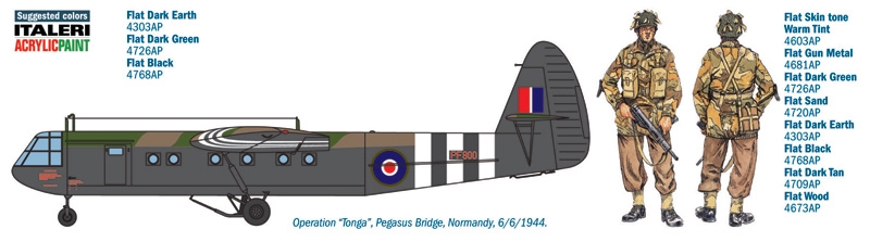1/72 AS.51 HORSA Mk.I with BRITISH PARATROOPS
