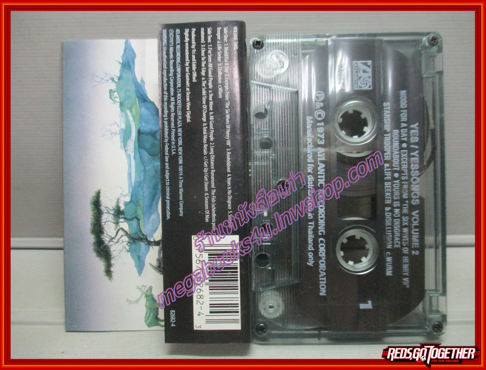 เทปเพลงสากล YEST อัลบั้ม YES SONG