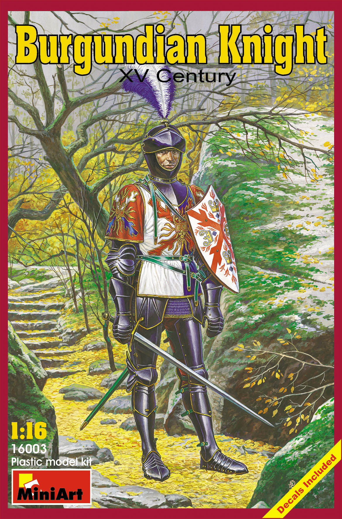 1/16 BURGUNDIAN KNIGHT XV CENTURY