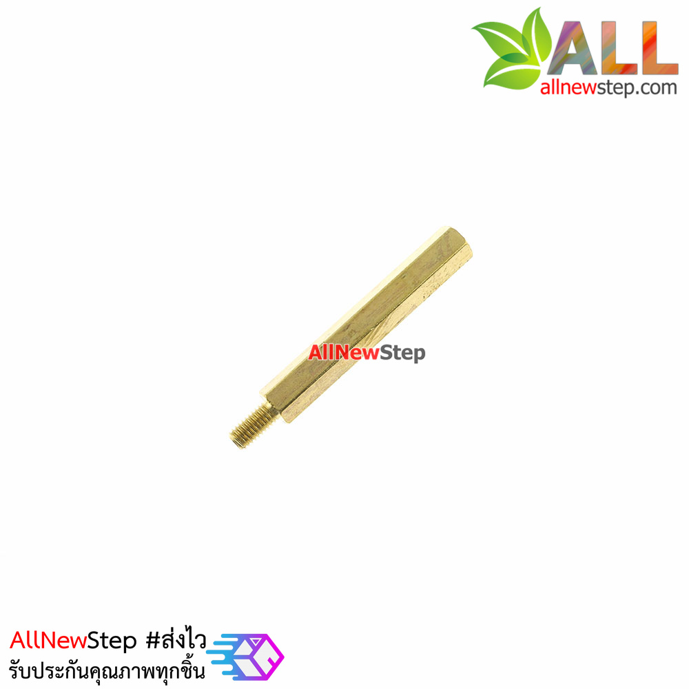 Pillars Nut M3 น็อต ทองเหลืองแบบยาว 41mm 35+6mm