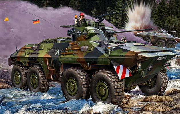 1/35 SpPz 2 "Luchs" A1/A2