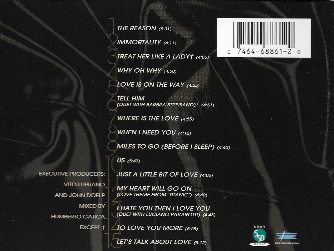 Used CD,Celine Dion - Let's talk about love(แผ่น CD ไม่มีรอย)(A)(1997)