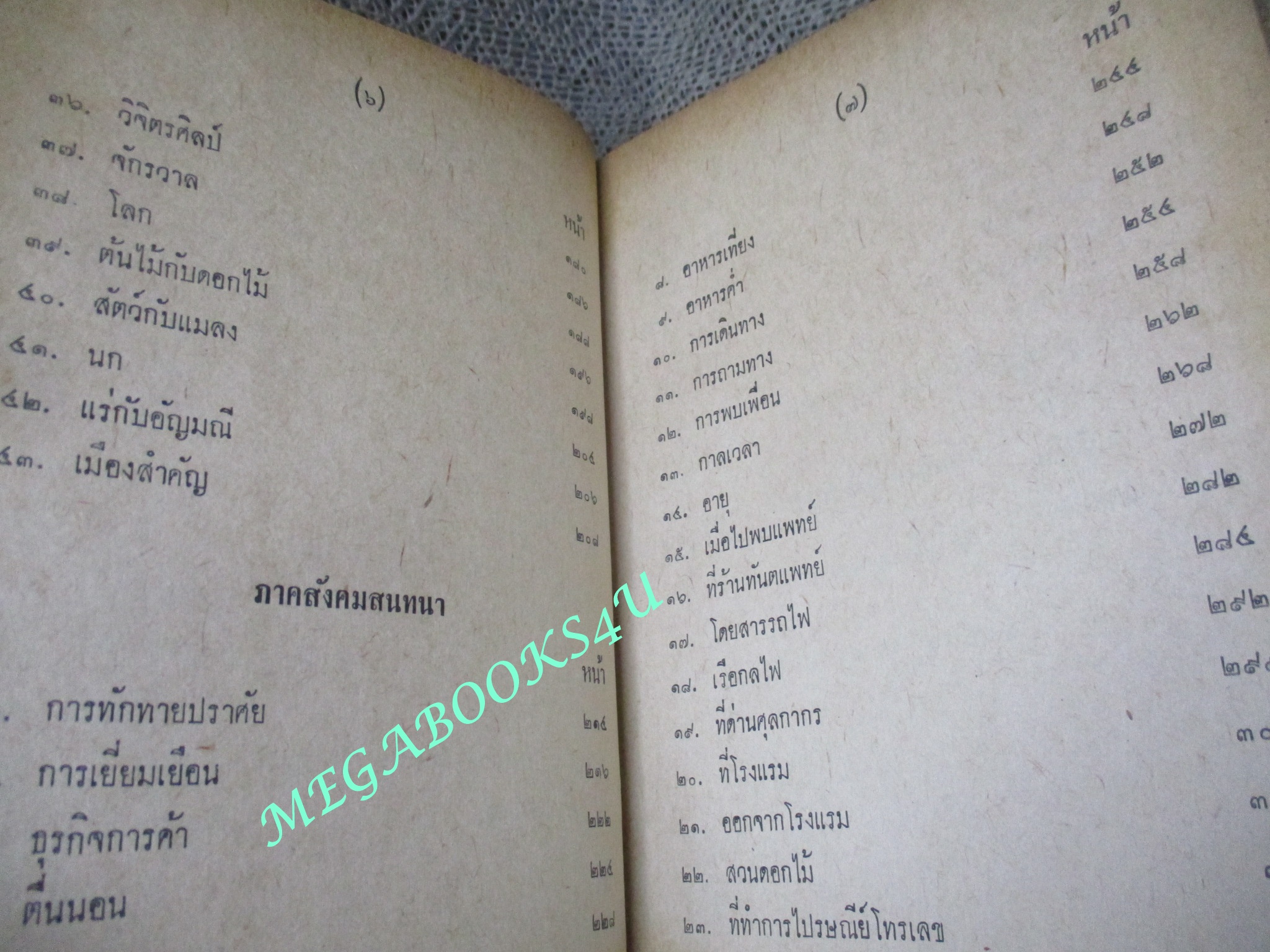 ตำราเรียนพูด4ภาษา จีนกลาง แต้จิ๋ว กวางตุ้ง ไทย 1 เดือน โดย จำลอง พิศนาคะ ปี2516 / สภาพดี