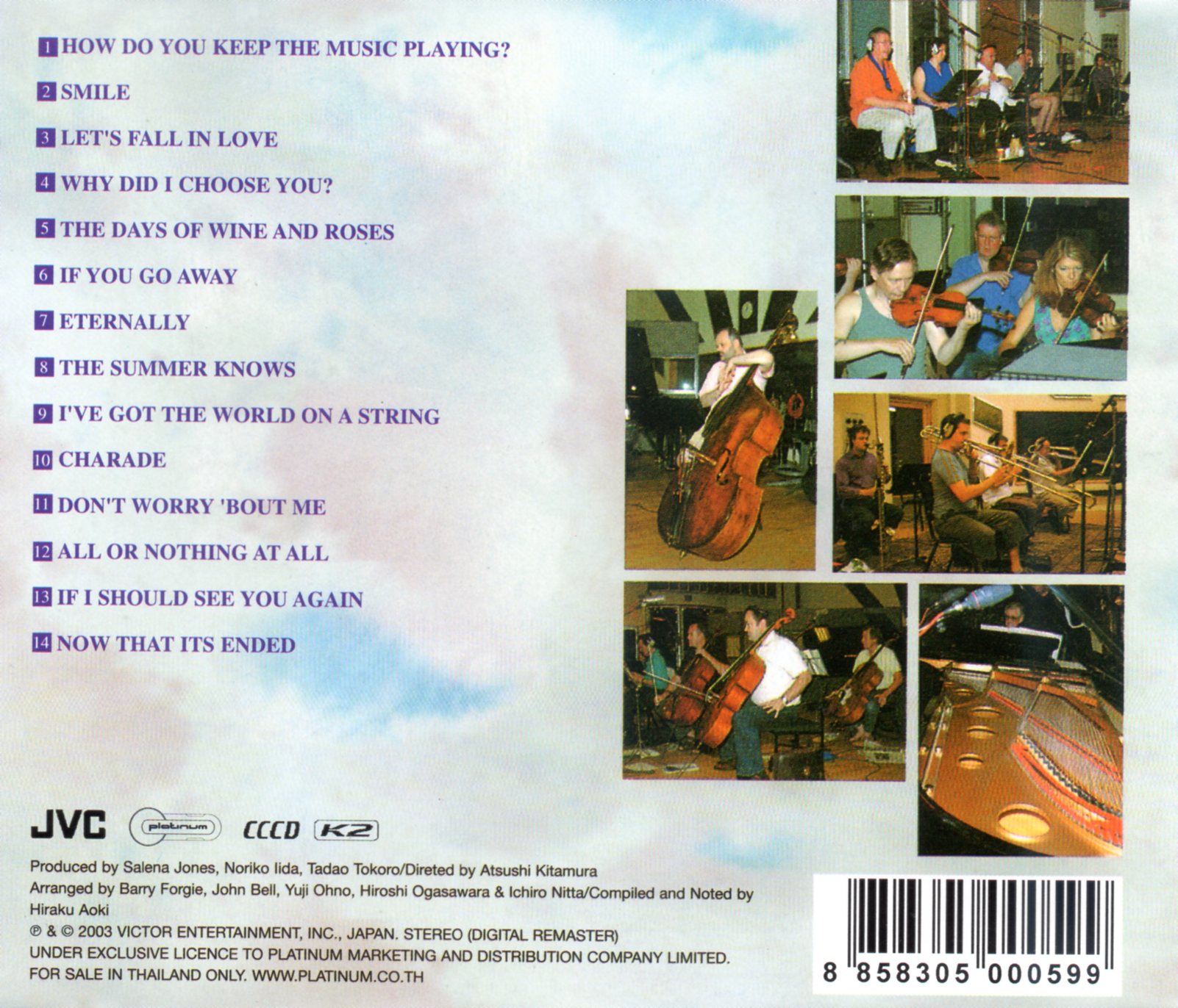 CD,Salena Jones - Let's Fall in Love (2003)(Thai)