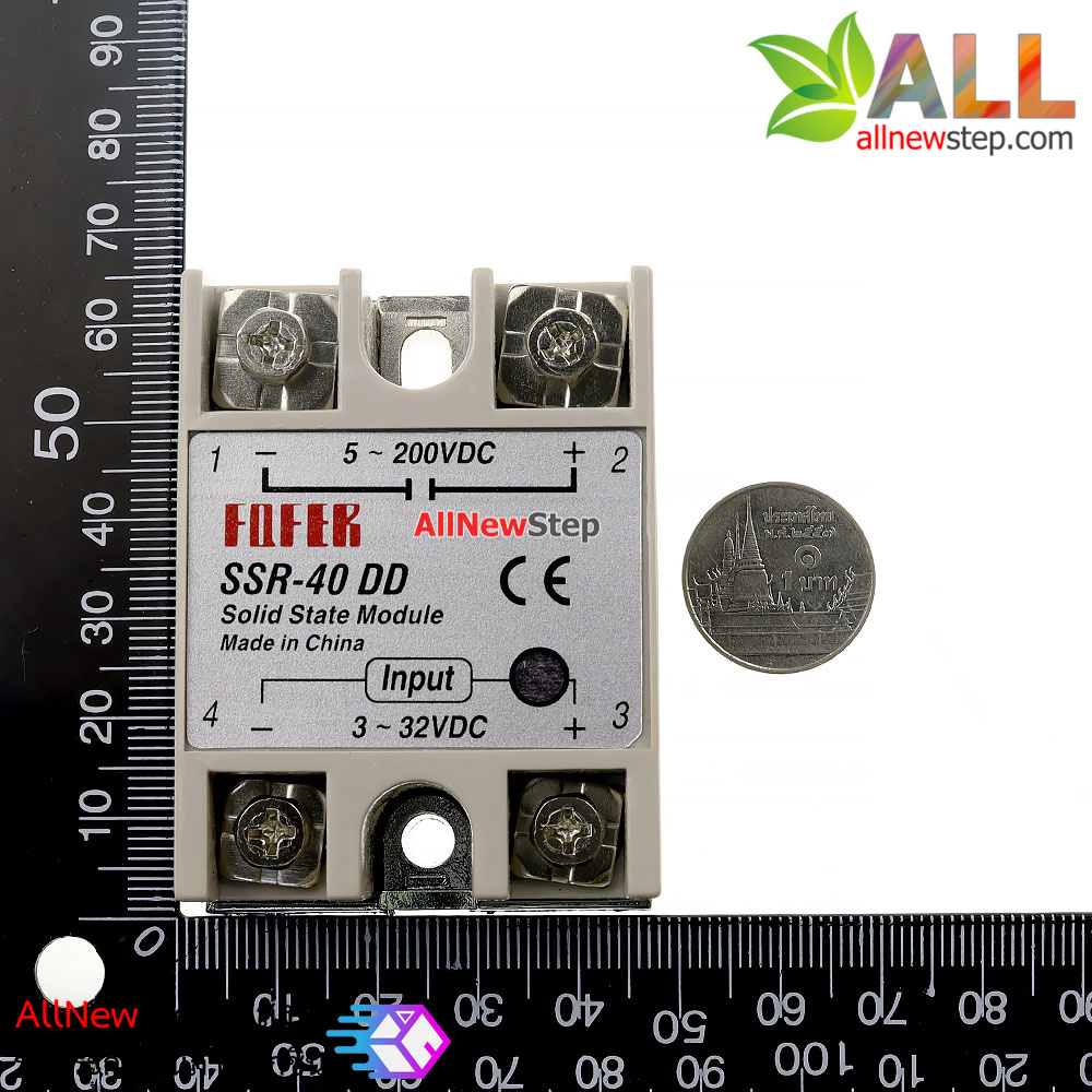 รีเลย์ Solid State Relay SSR-40DD 40A