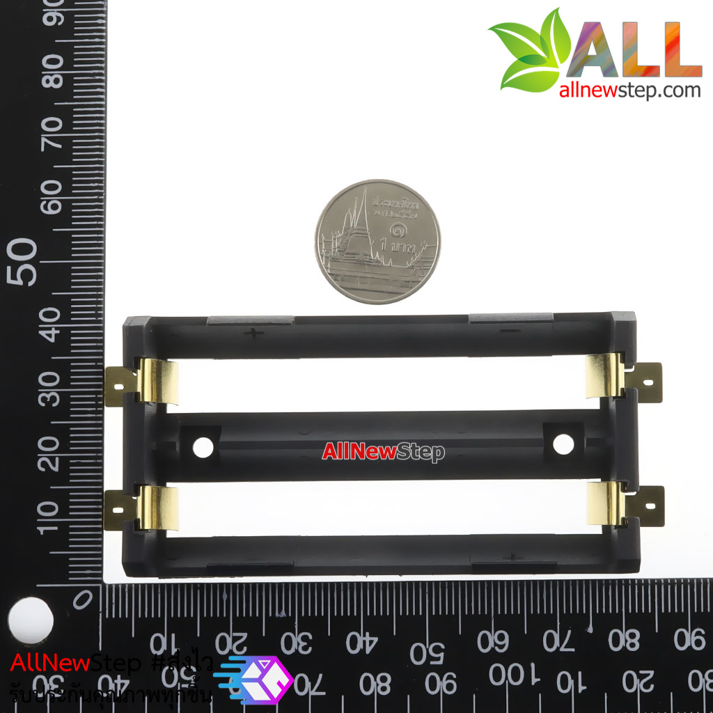 18650 รางถ่าน battery box patch battery แบบ SMD สำหรับถ่านขนาด 18650 2 ก้อน