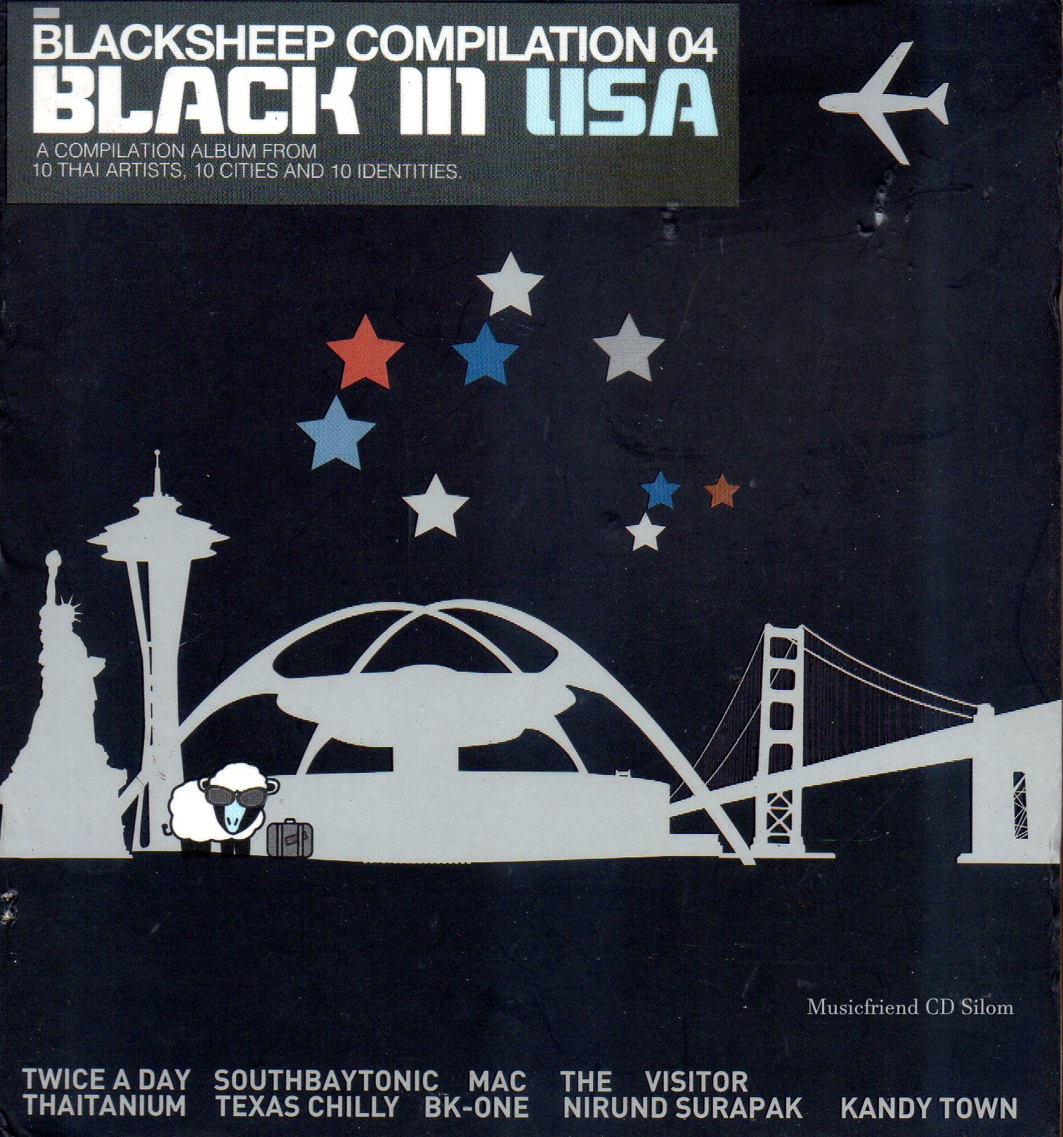 CD,Blacksheep Compilation 04 Black in USA(รวมศิลปิน)(V.A.T)