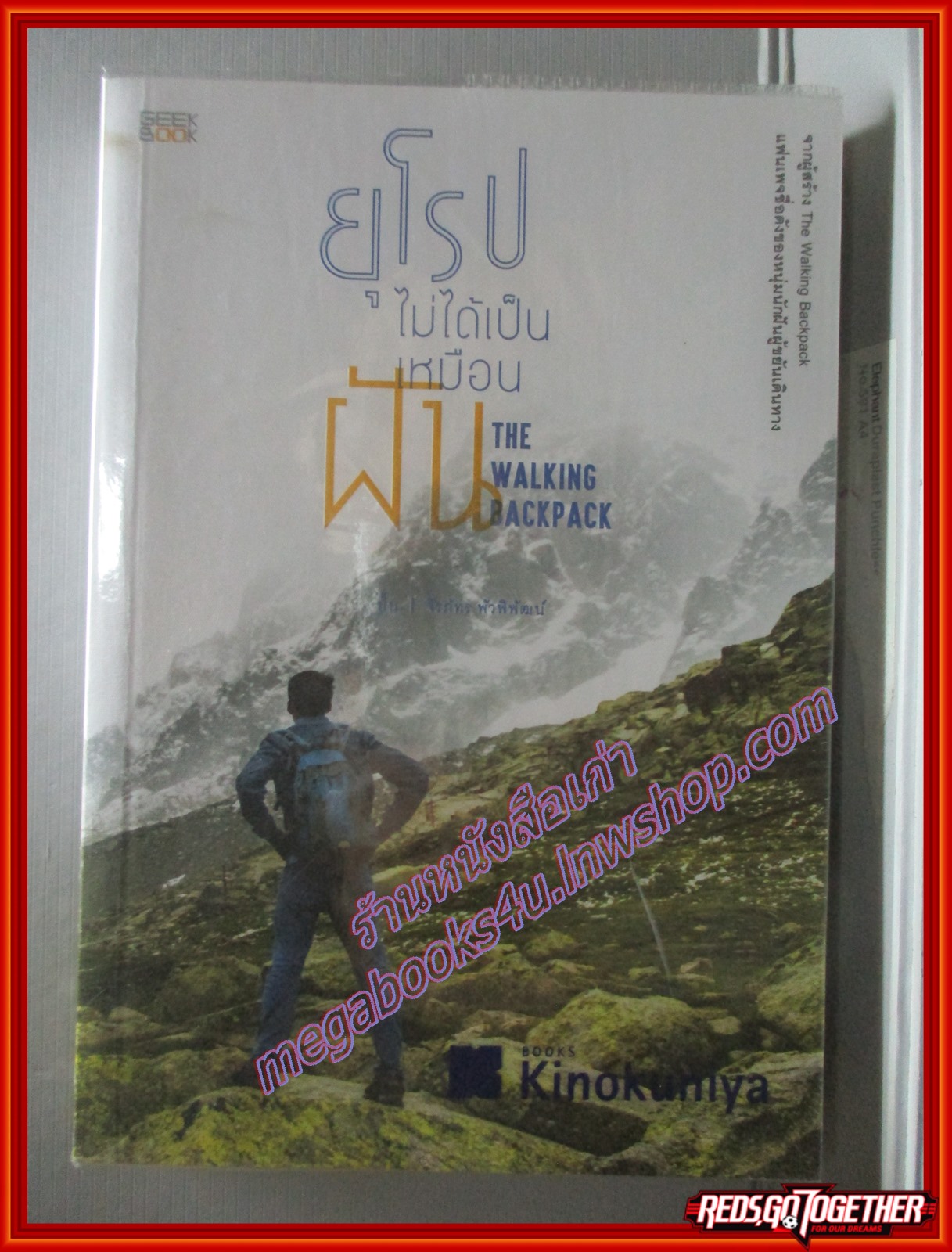ยุโรปไม่ได้เป็นเหมือนฝัน THE WALKING BACKPACK โดย จิรภัทร พัวพิพัฒน์ สนพ.GEEK BOOK (หนังสือบ้าน มือสอง) (สภาพ85-95%)